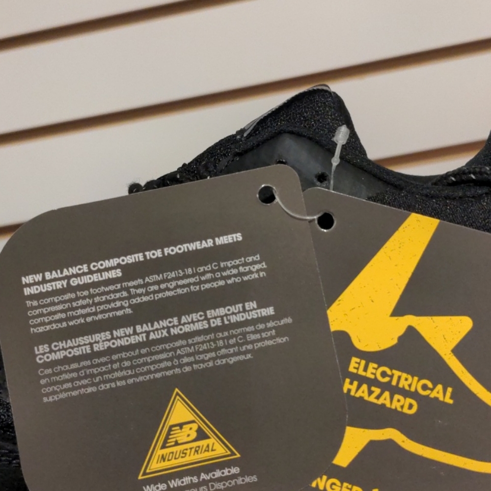 New balance men's composite toe work shoes - Picture 10 of 14